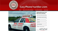 Desktop Screenshot of easyphonenumber.com